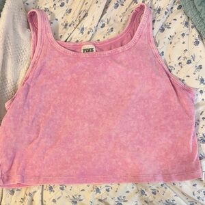PINK Victoria's Secret Lavender Ribbed Top